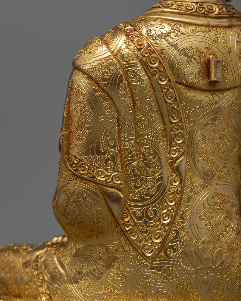 Sangay Amitabha: Infinite Light Buddha | 24K Gold Gilded Statue