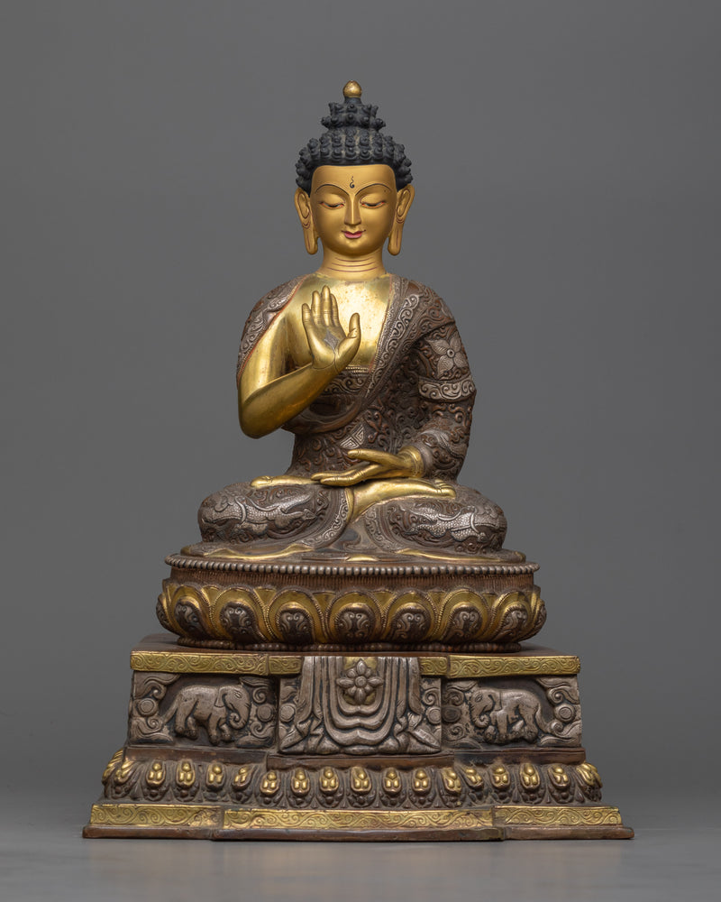 Majestic Amoghasiddhi Buddha Statue | A Symbol of Unfailing Success