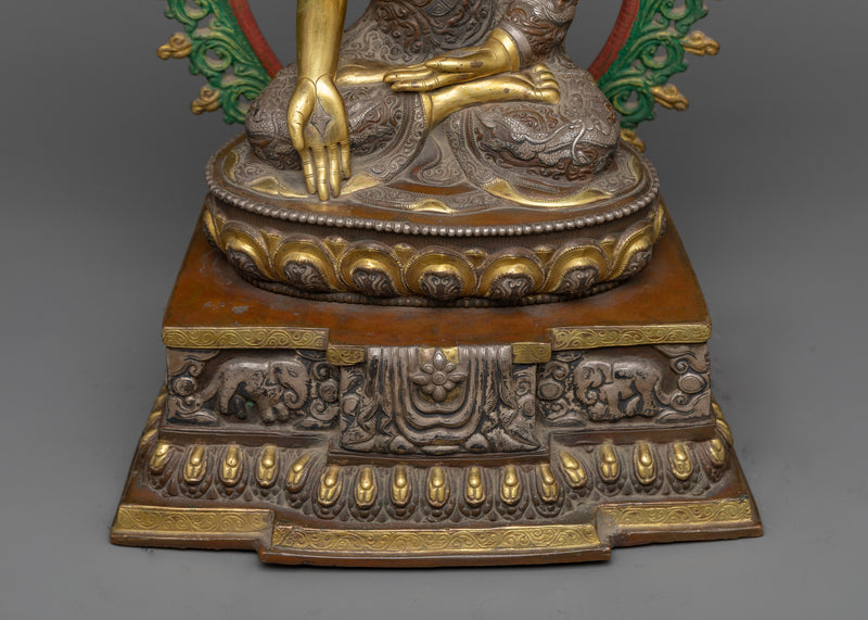 Radiant Ratnasambhava Buddha Statue | Essence of Prosperity and Equality