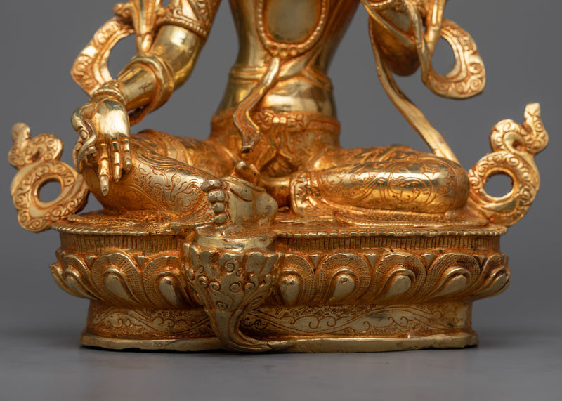 Green Tara Shrine Statue | Embodiment of Active Compassion