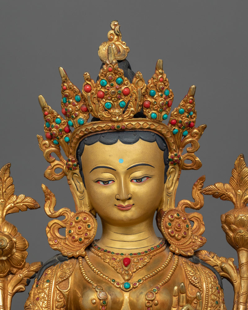 green-tara-bodhisattva-sculpture