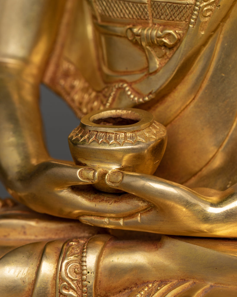 Discover Spiritual Harmony with the Tibetan Amitabha Buddha Statue | Find Inner Peace