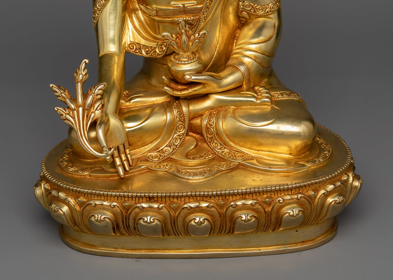 Elevate Wellness Journey, Medicine Healing Buddha Statue | Experience Divine Spirituality