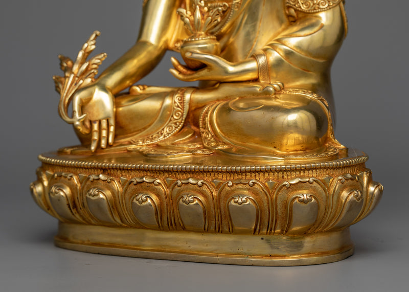 Elevate Wellness Journey, Medicine Healing Buddha Statue | Experience Divine Spirituality