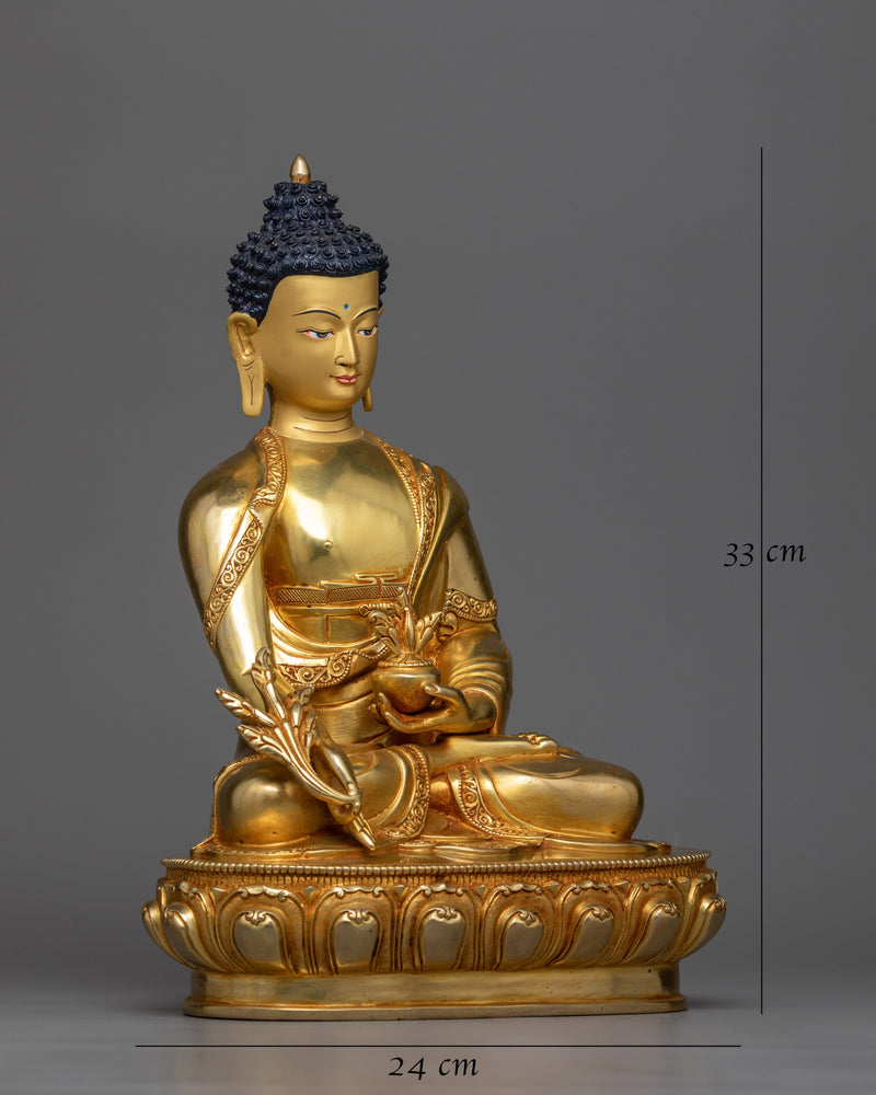 Elevate Wellness Journey, Medicine Healing Buddha Statue | Experience Divine Spirituality