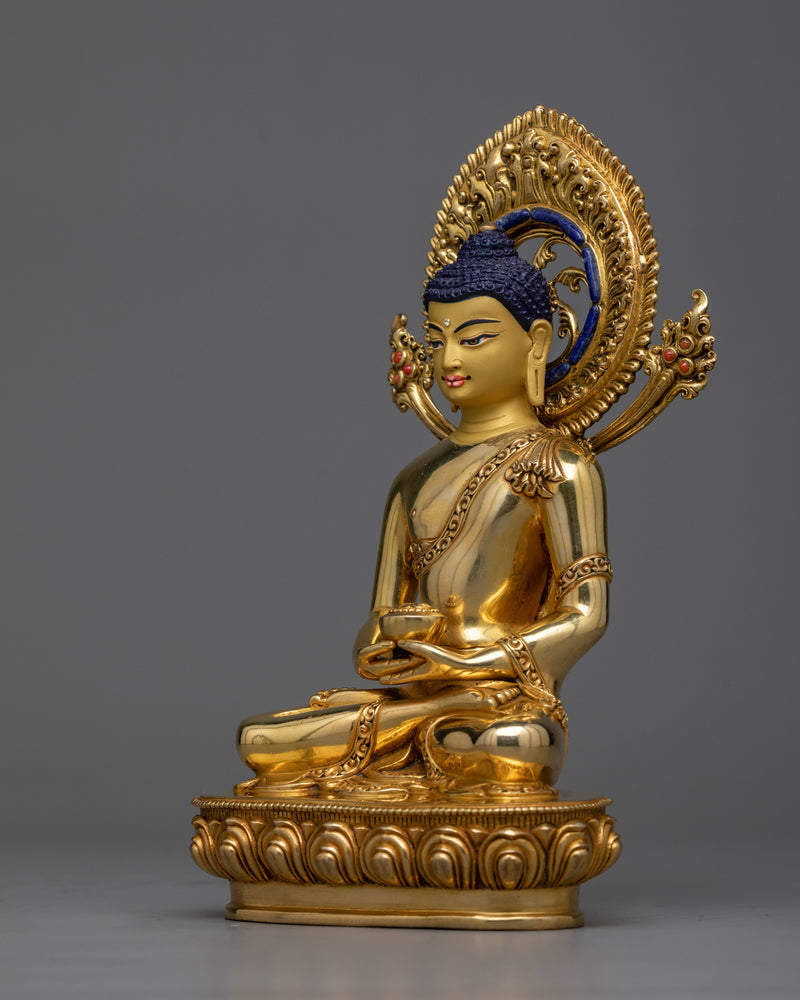 amitabha-copper sculpture