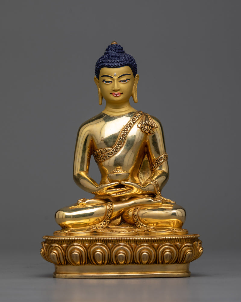 amitabha-copper sculpture