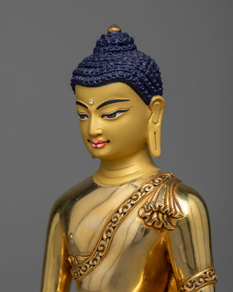 amitabha-copper sculpture