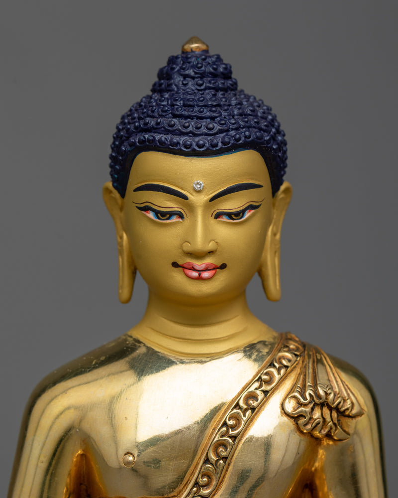 amitabha-copper sculpture