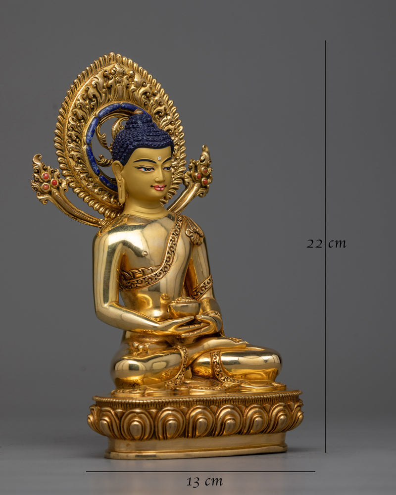 amitabha-copper sculpture