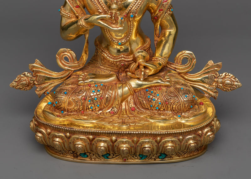 Vajrasatva Sculpture | The Diamond-Hearted Bodhisattva