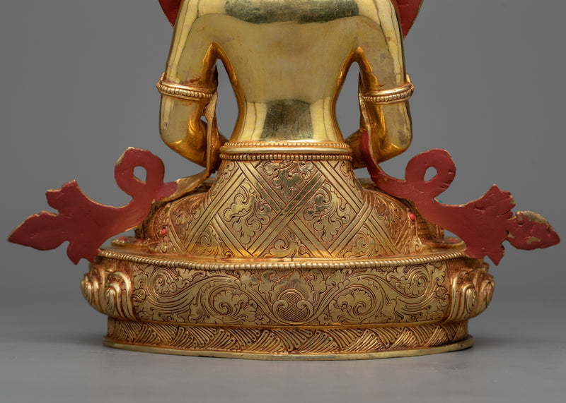 Bodhisattva Amitayus Sculpture | The Embodiment of Limitless Life