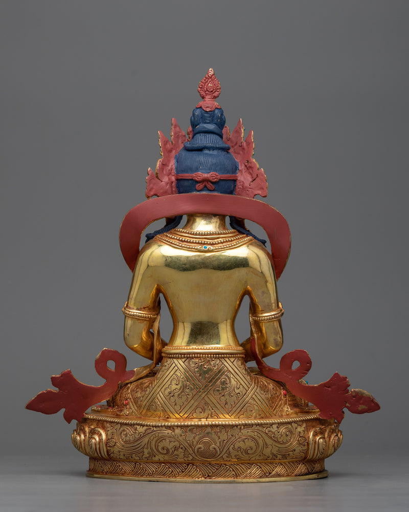 Bodhisattva Amitayus Sculpture | The Embodiment of Limitless Life