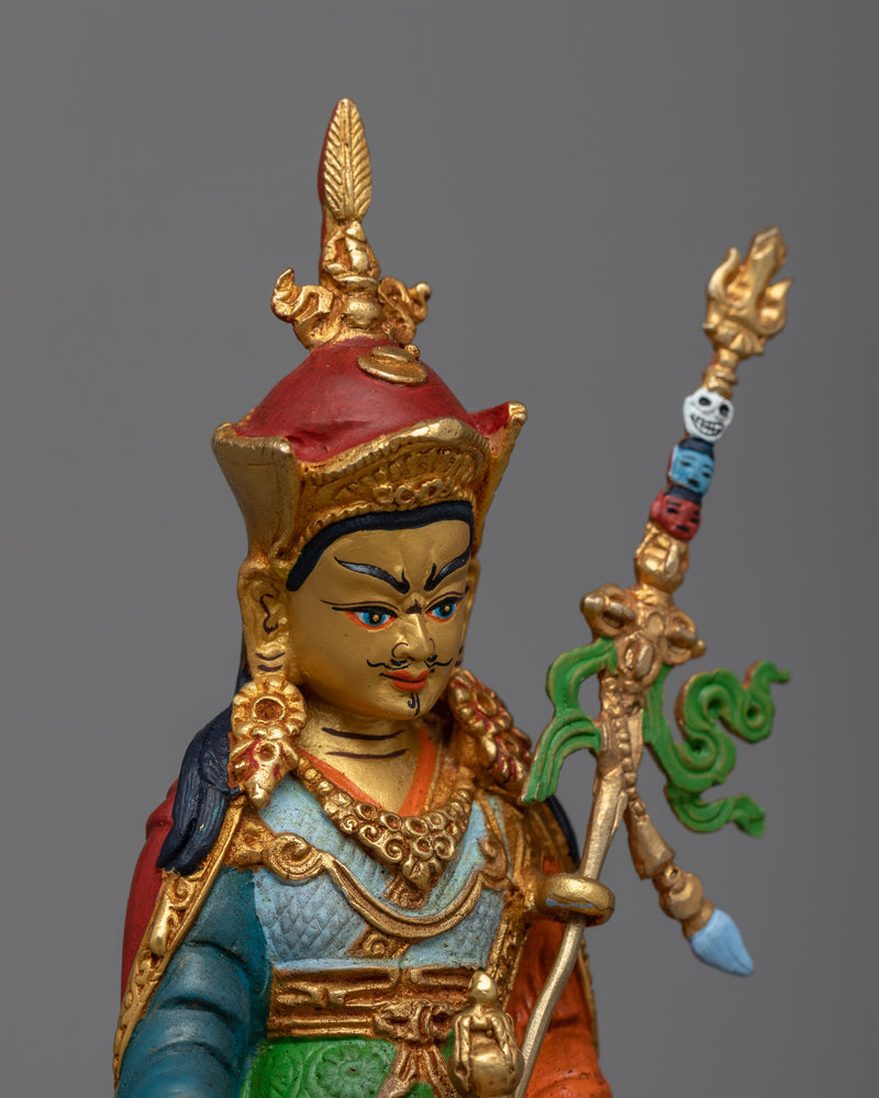 Miniature Guru Rinpoche Statue | The Precious Tantric Master