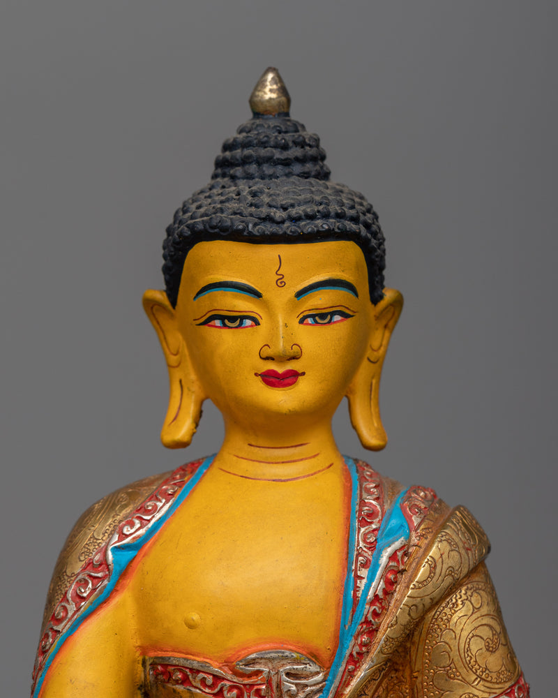 shakyamuni-buddha-colored sculpture