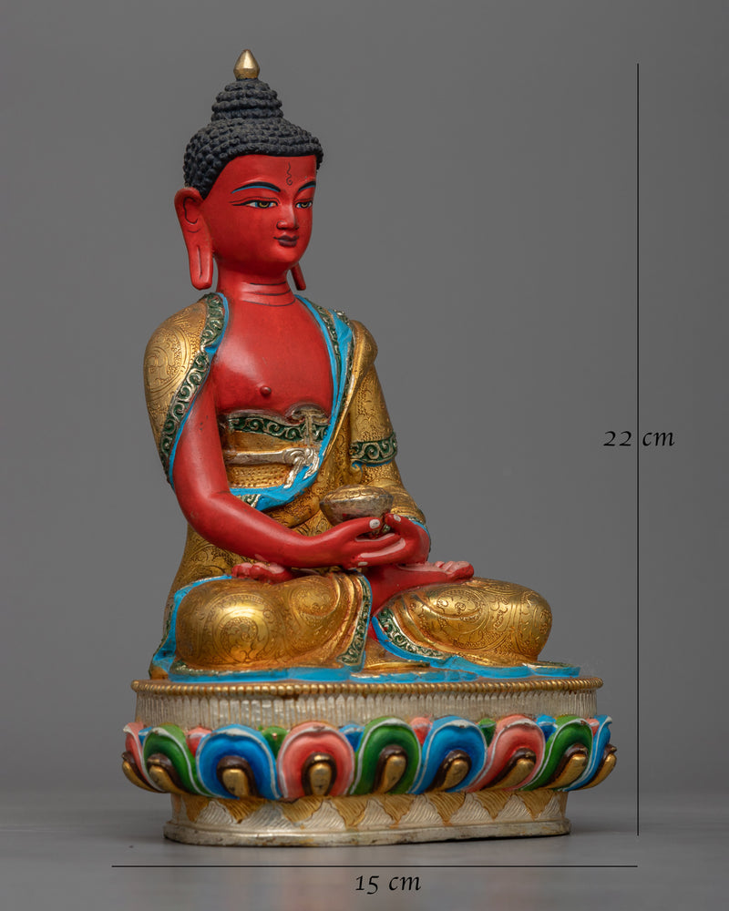 red amitabha-buddha