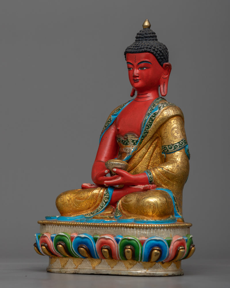 red amitabha-buddha