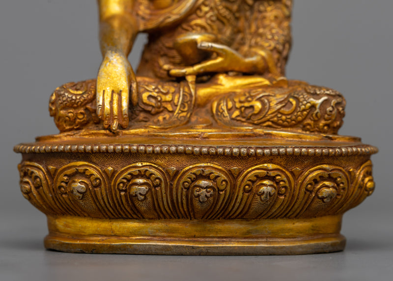 Shakyamuni Buddha Copper Sculpture | The Enlightened One