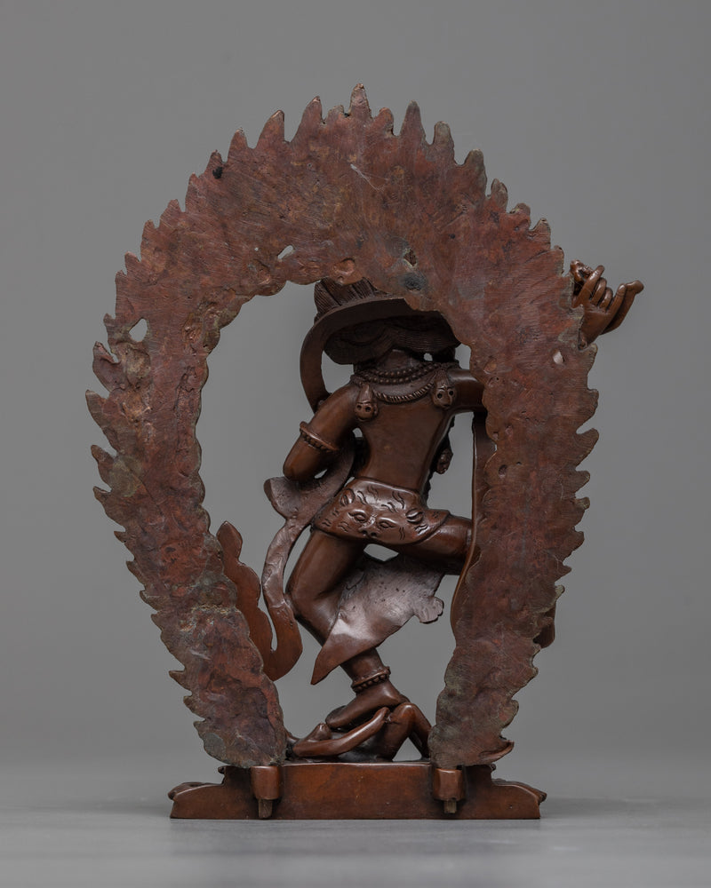 Dorje Phagmo Oxidized Sculpture | The Fierce Dakini