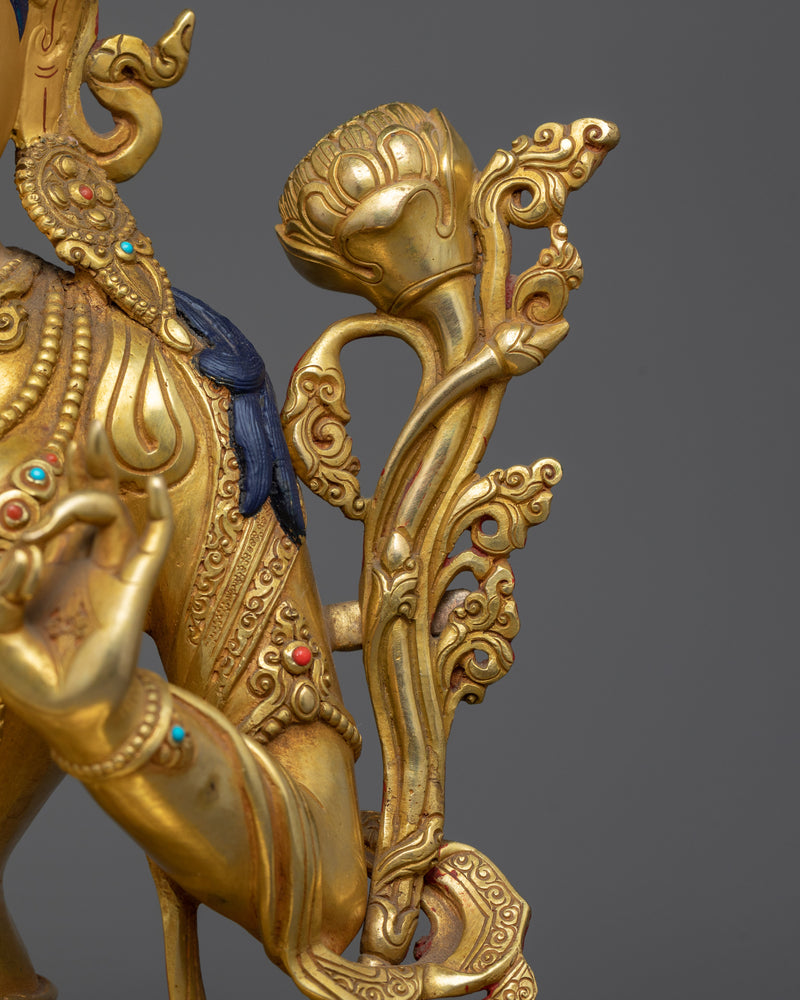 Sculpture of Green Tara | The Embodiment of Active Compassion