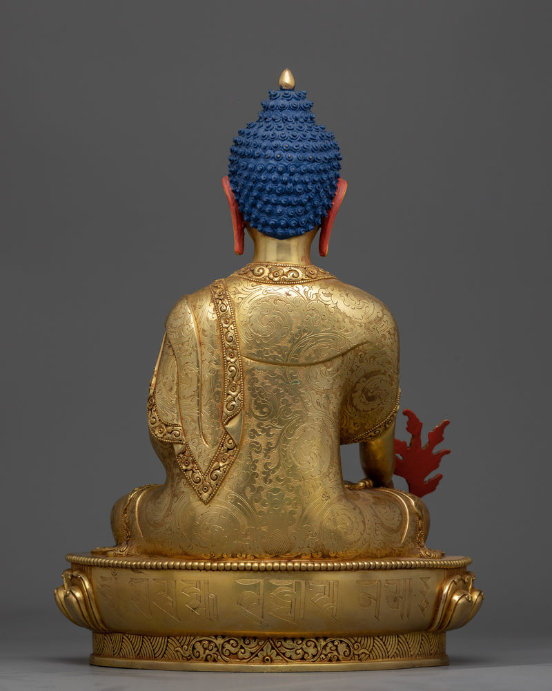 Copper Sculpture of Medicine Buddha |The Healer of Body and Spirit