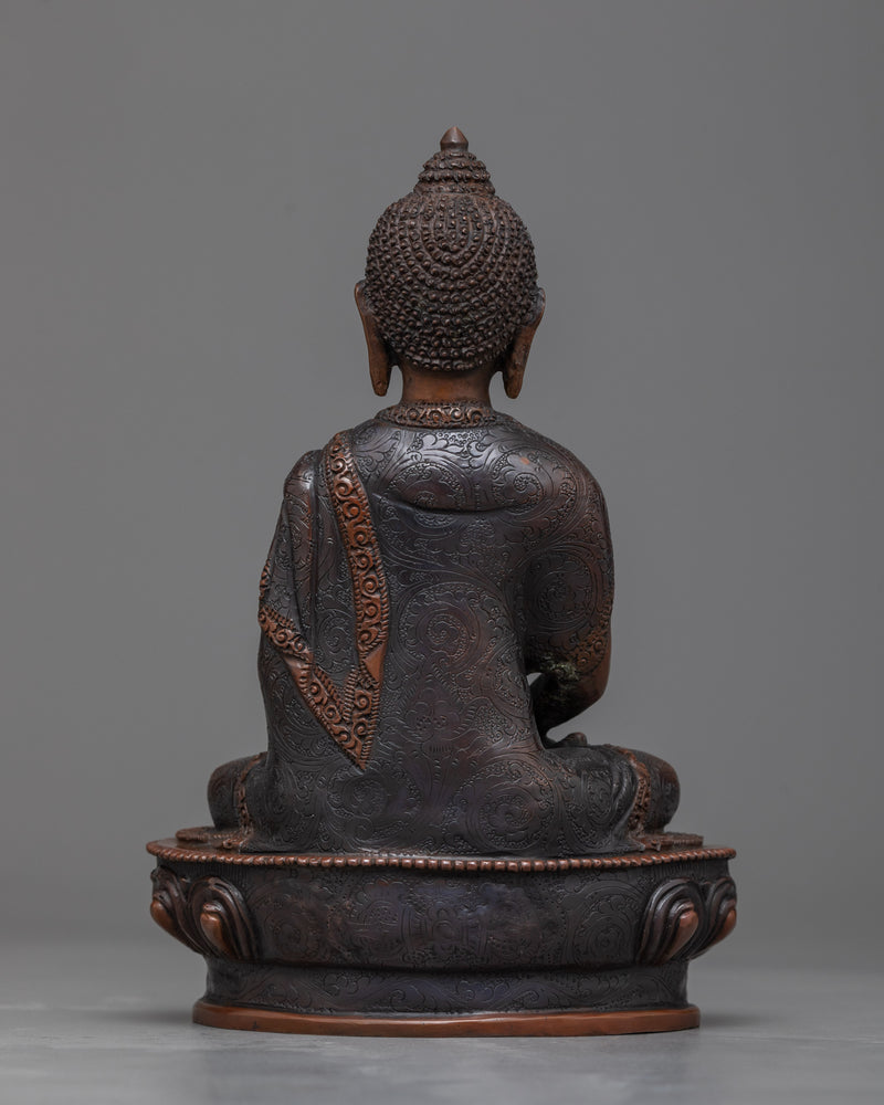 Serene Buddha Amitabha Sculpture | Symbol of Infinite Light