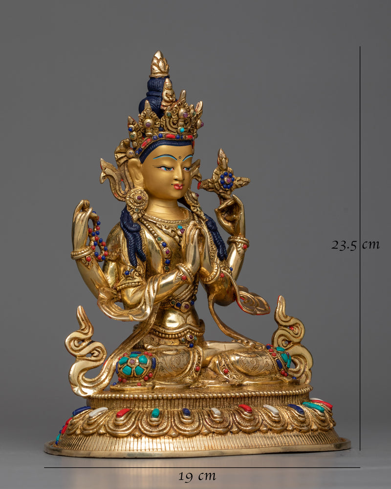 bodhisattva-lokeshvara-sculpture