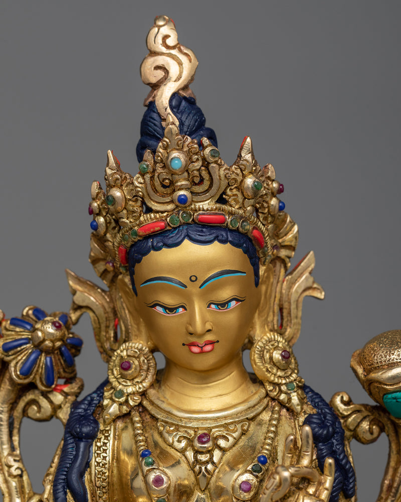 statue-of-bodhisattva green-tara