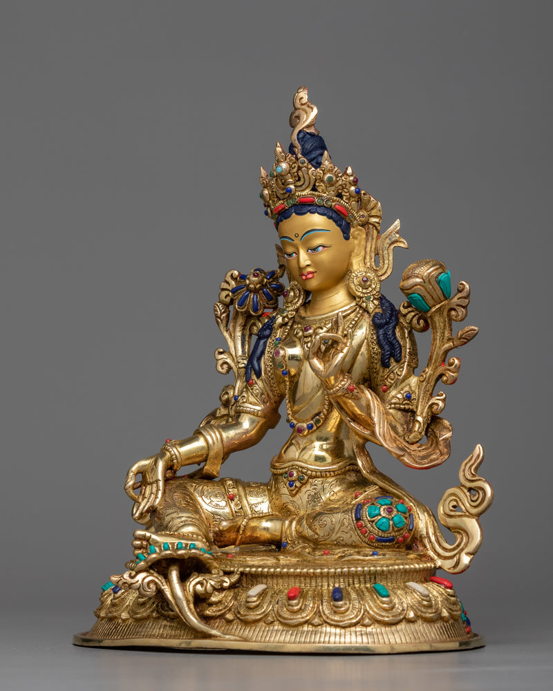 statue-of-bodhisattva green-tara