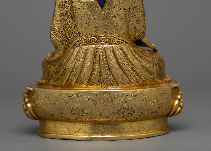 Sacred Guru Rinpoche Lotus-Born Sculpture | Manifestation of Enlightenment