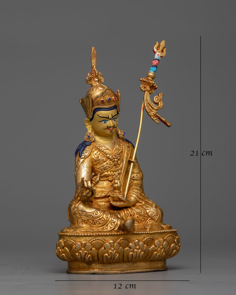 padmasambhava copper sculpture