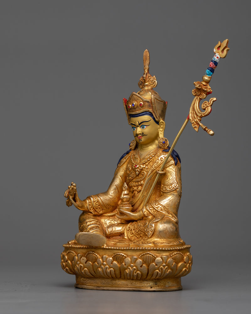 padmasambhava copper sculpture