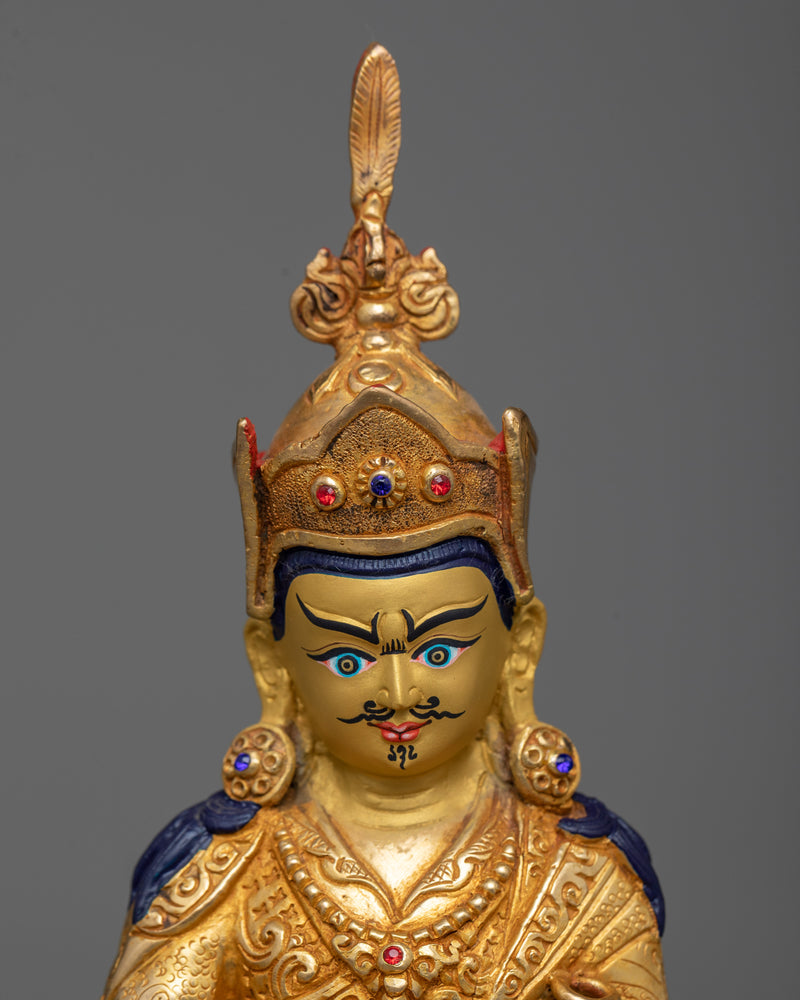 padmasambhava copper sculpture