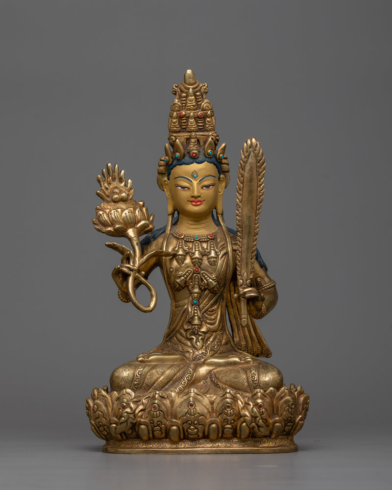 Compassionate Akasagarbha Bodhisattva Statue | The Guardian of the Underworld