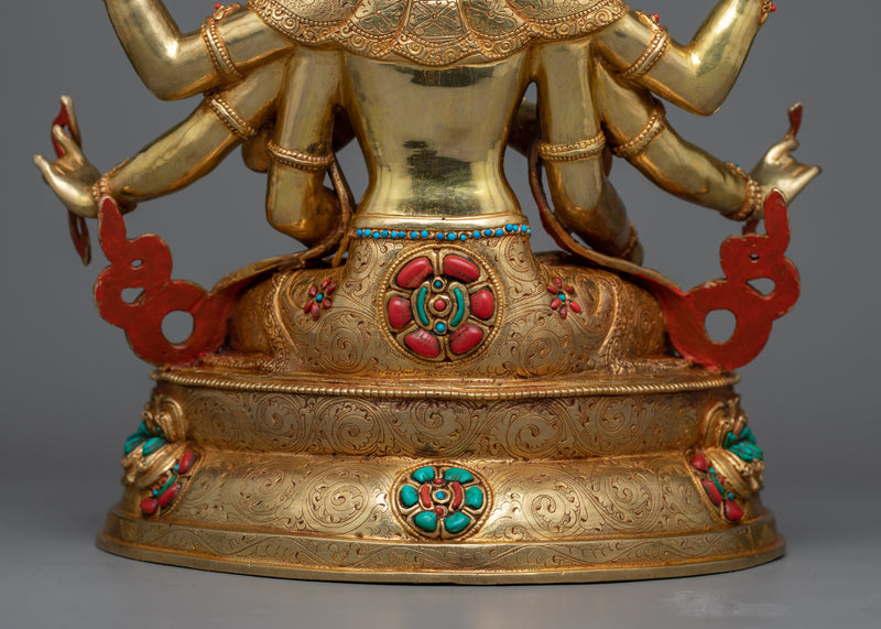 Divine Longevity Deity Namgyalma Sculpture | Essence of Immortal Vitality