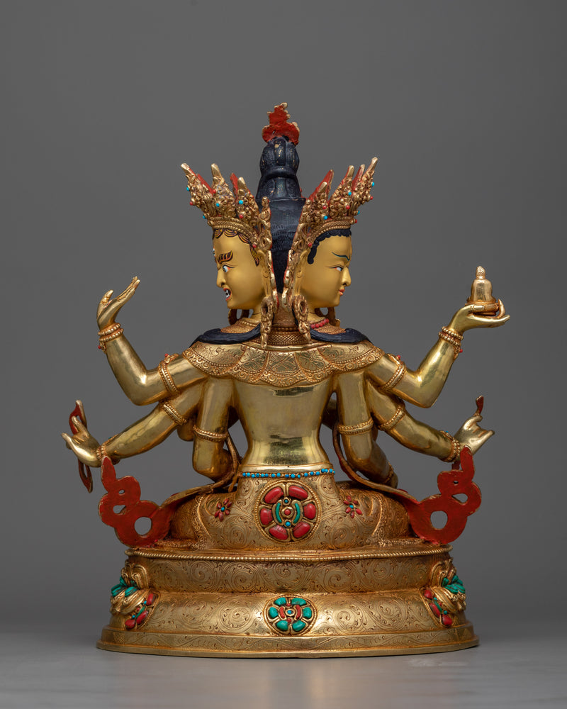 Divine Longevity Deity Namgyalma Sculpture | Essence of Immortal Vitality