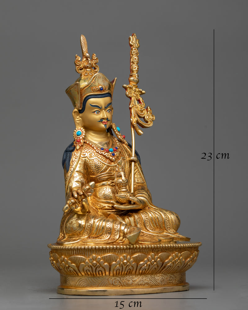 guru-rinpoche-sculpture-for-home-shrine