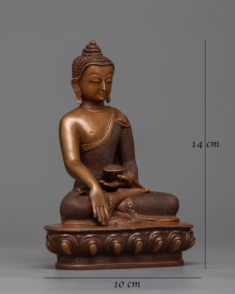 shakyamuni-buddha-copper idol 