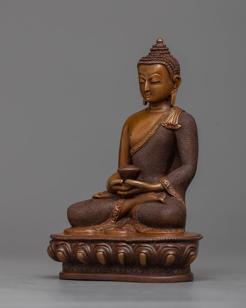 amitabha-buddha-copper sculpture