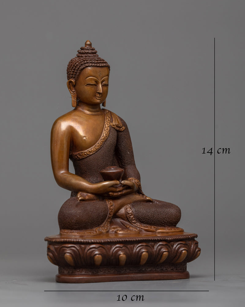 amitabha-buddha-copper sculpture