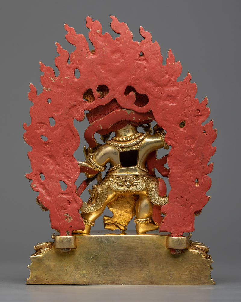 Vajrapani Bodhisattva Copper Sculpture | Himalayan Buddhist Artwork