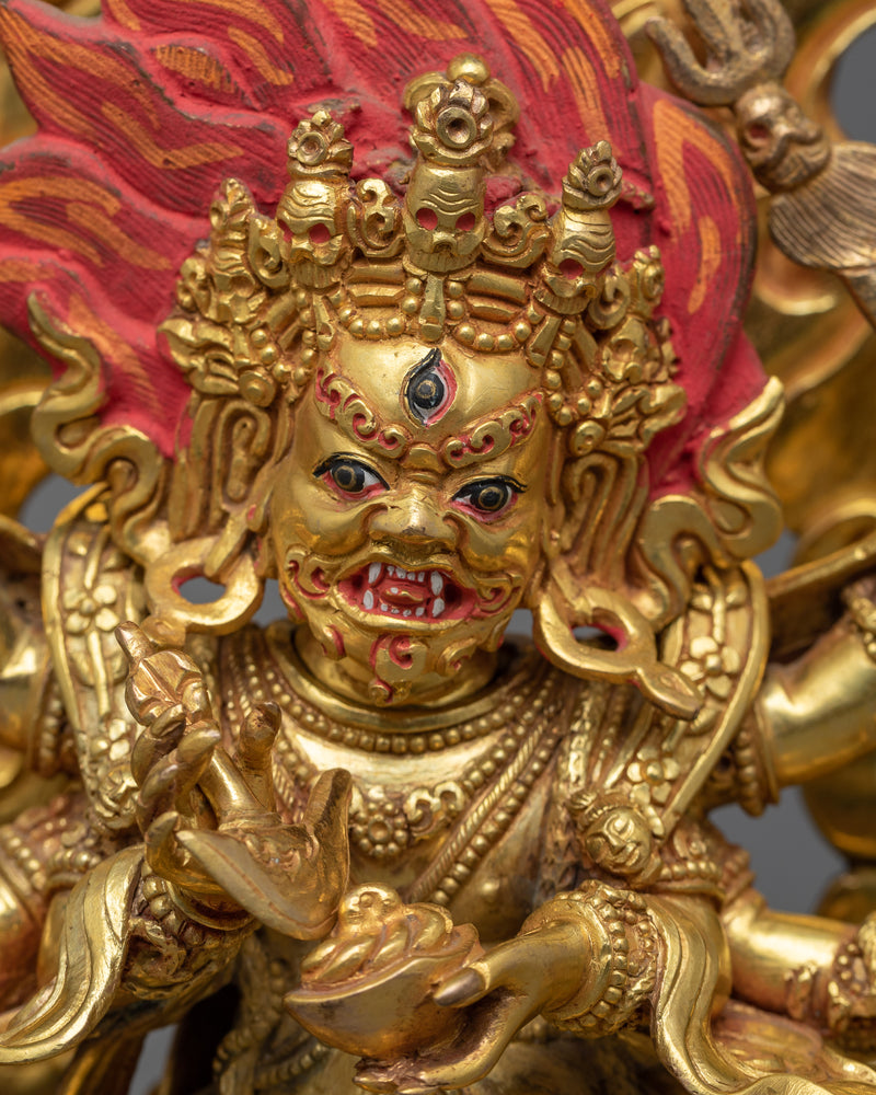 six-armed-mahakala-sculpture