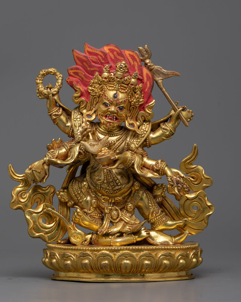 six-armed-mahakala-sculpture