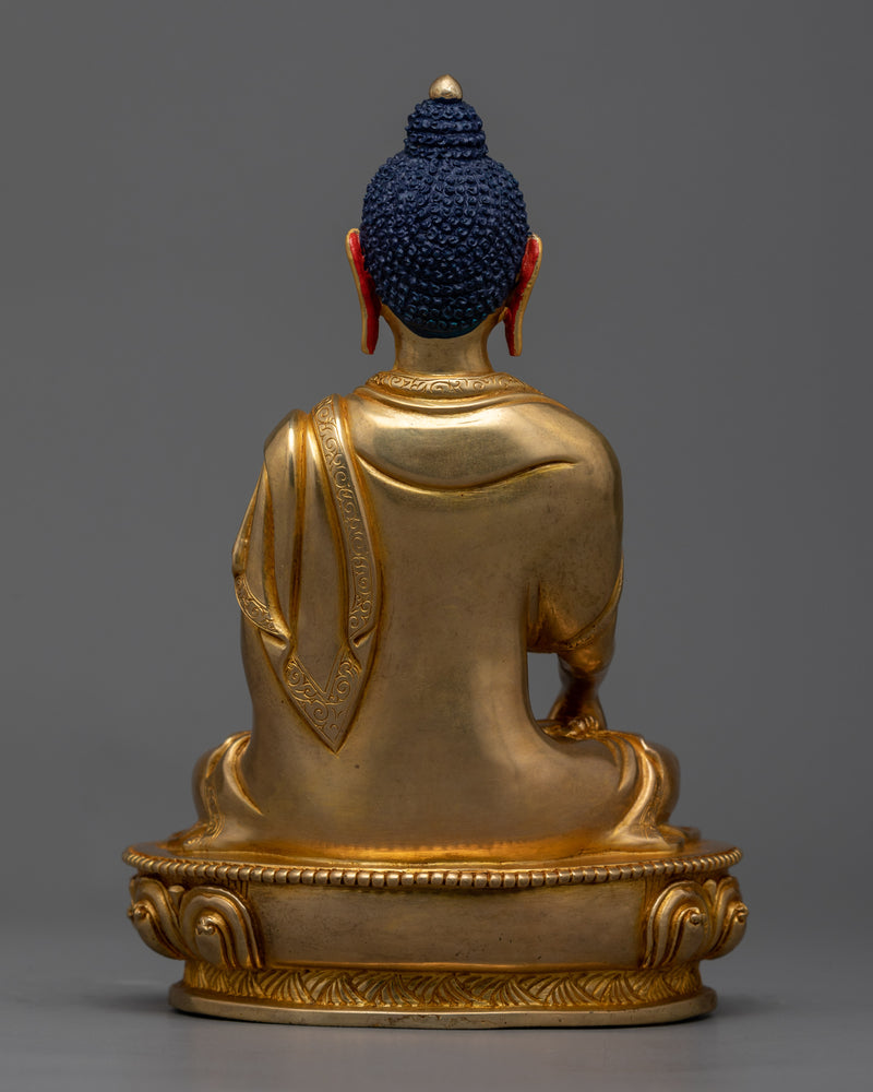 Historical Buddha Shakyamuni Copper Sculpture | Awakening Essence