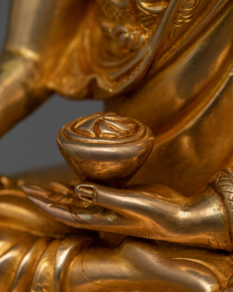 Historical Buddha Shakyamuni Copper Sculpture | Awakening Essence