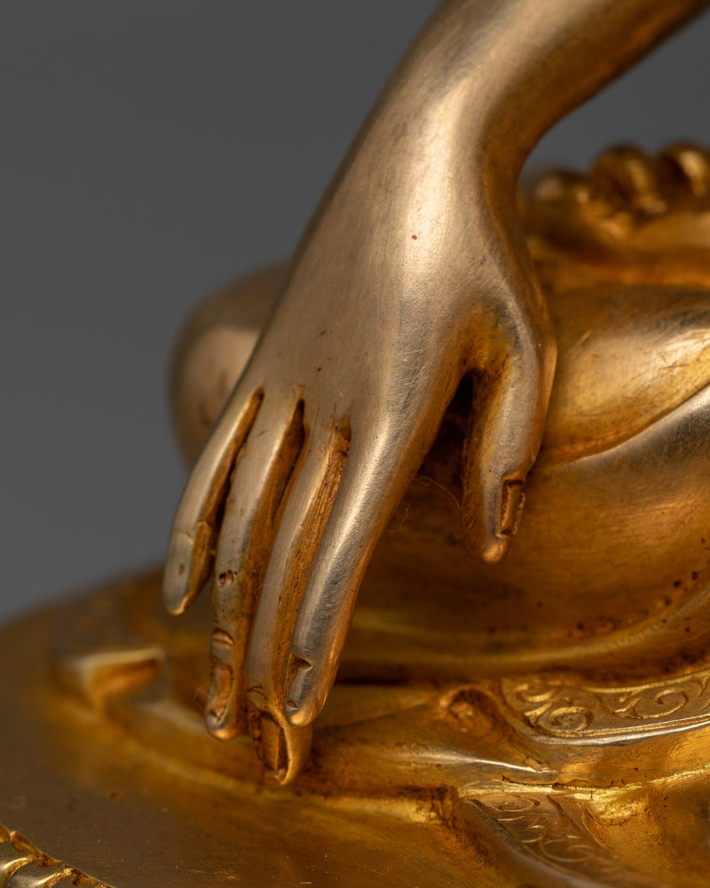 Historical Buddha Shakyamuni Copper Sculpture | Awakening Essence