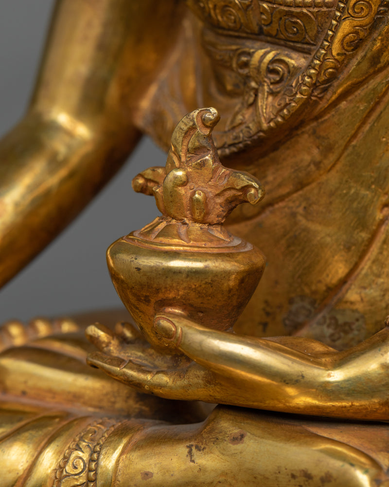 Menla Sangay (Medicine Buddha) Sculpture | Sacred Healing Light