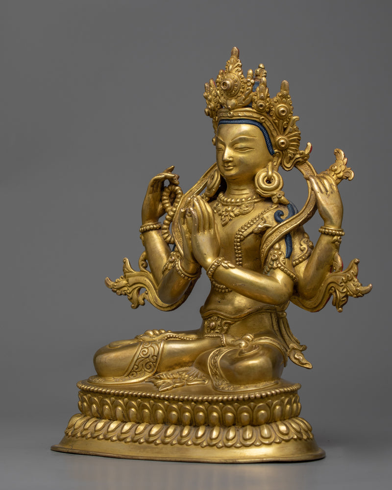 four armed lokeshvara