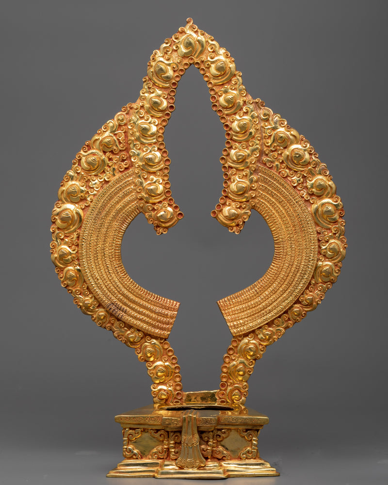 1000-Armed Lokeshvara Gold-Gilded Sculpture | Infinite Compassion