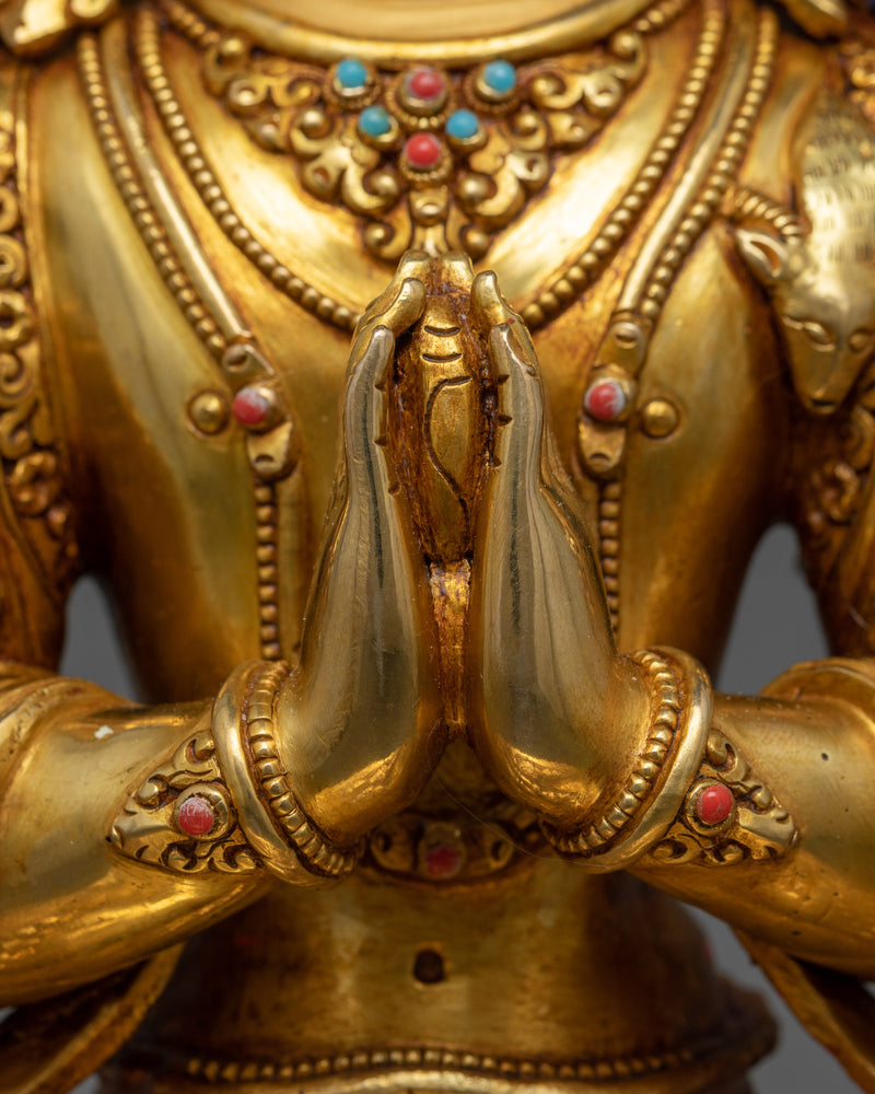 Compassionate Chenrezig Statue | Embodiment of Infinite Love and Mercy